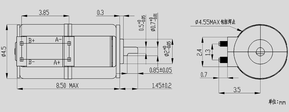 OT-SM4.4步(bu)进电机(ji)_4mm微型(xing)步进电(dian)机_镜(jing)头(tou)马达(da)-万(wan)至(zhi)达(da)电机(ji)